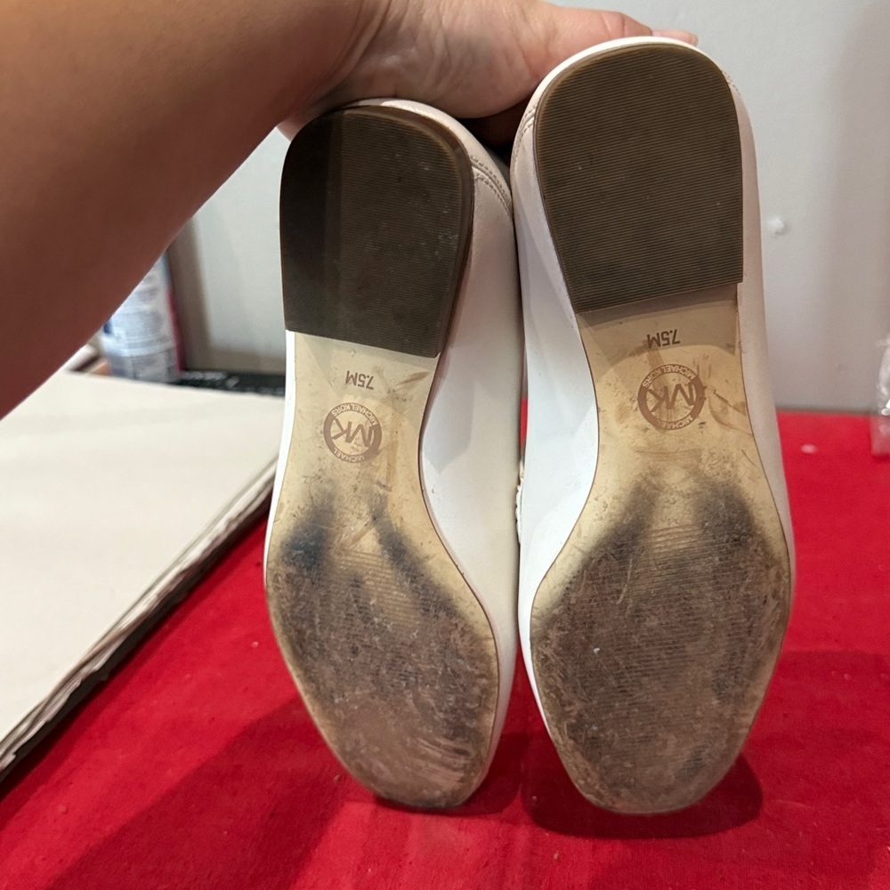 Michael Kors White Loafers - Picture 6 of 6